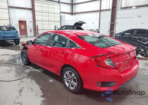 2016 Honda Civic Lx from USA, damaged, VIN 2HGFC2F50GH537295
